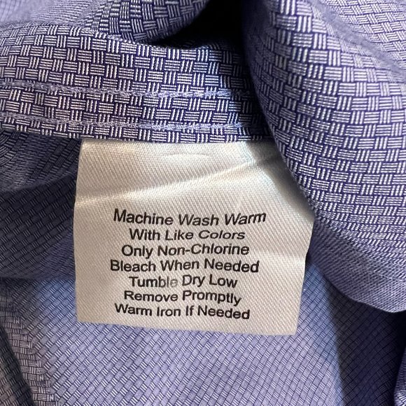 Pronto Uomo Men's Button Down Shirt Long Sleeve Size XXL NON-IRON - Picture 5 of 7